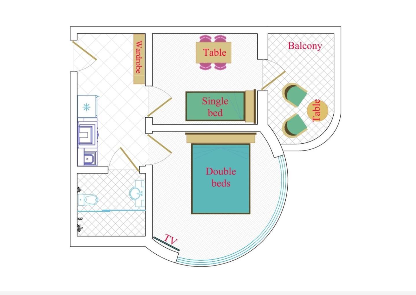 Leyla Apartments 2 巴库 客房 照片